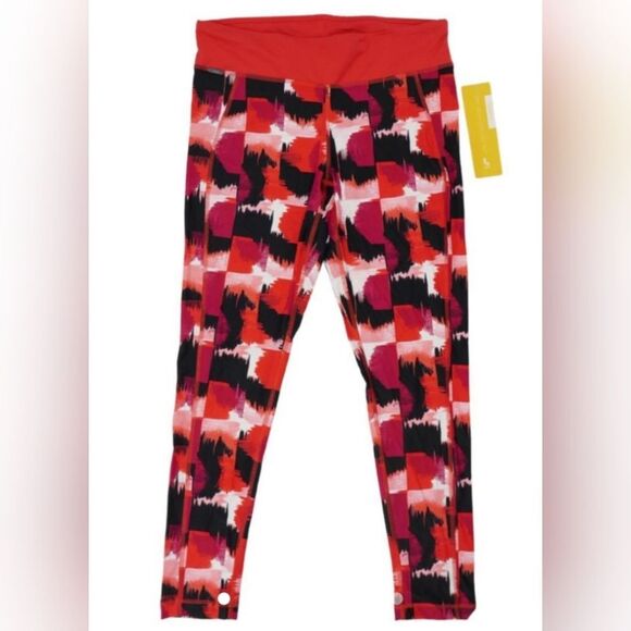 Lole Pants - Lole Women's Cayo Ruby Mirage Leggings, Size Large,  NWT